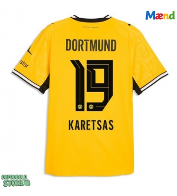 Borussia Dortmund Konstantinos Karetsas #19 Replika Hjemmebanetrøje 2026-27 Kortærmet